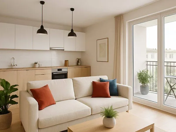 Appartement 2 pièces 45 m²