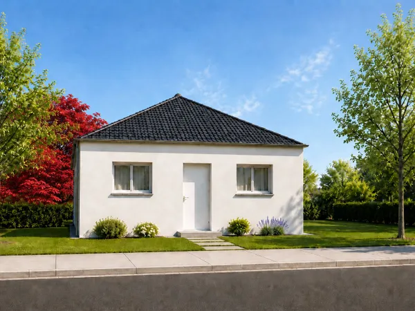 Terrain + maison 48 m²