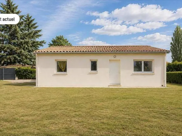 Maison de plain-pied 3 pièces 70 m²