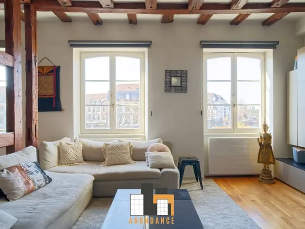 Strasbourg quai des pêcheurs magnifique duplex de 115m2 hab 152m2 sol!