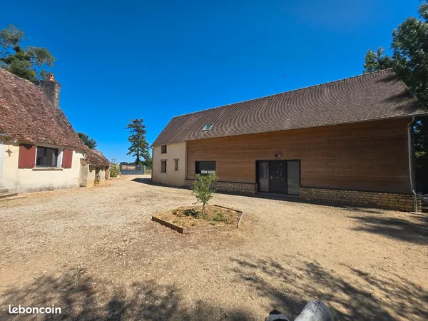 Maison de campagne avec etang