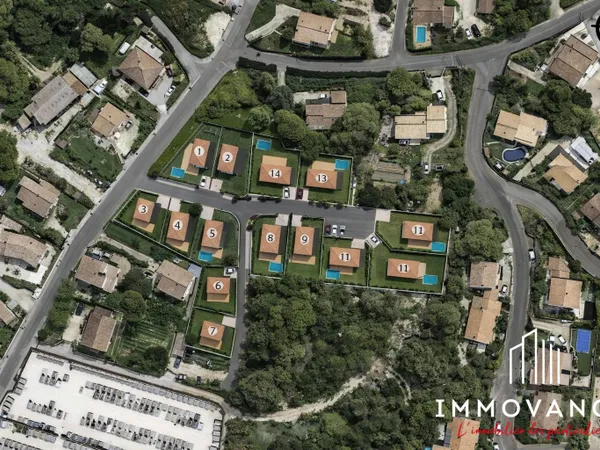 Terrain en individuel 377 m²