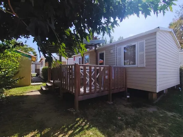 VENTE MOBIL-HOME 3CH CLIMATISÉ - SANTORIN EVASION #15 Camping Paradis by Nai'a (LE BARCARÈS)