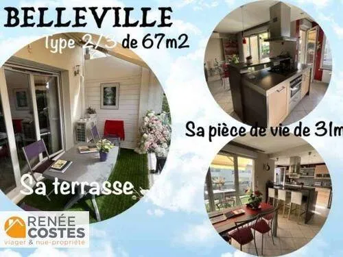 Appartement 3 pièces 67 m²