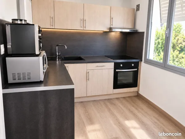 Appartement T3 60 m² avec balcon et cave