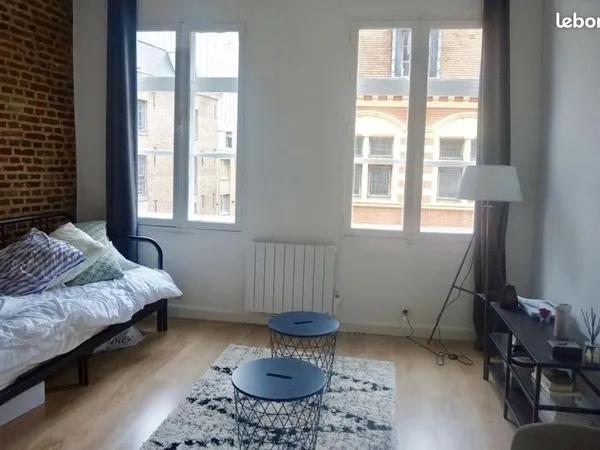 Studio meublé à louer à Lille