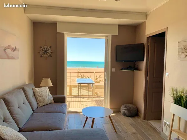 Appartement T2 Front de mer en centre-ville