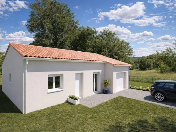 Terrain + maison 67 m²