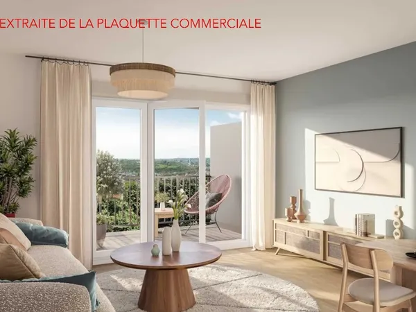 Appartement 2 pièces 41 m²