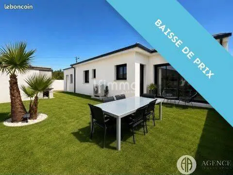 Maison de plain-pied 4 pièces 126 m²