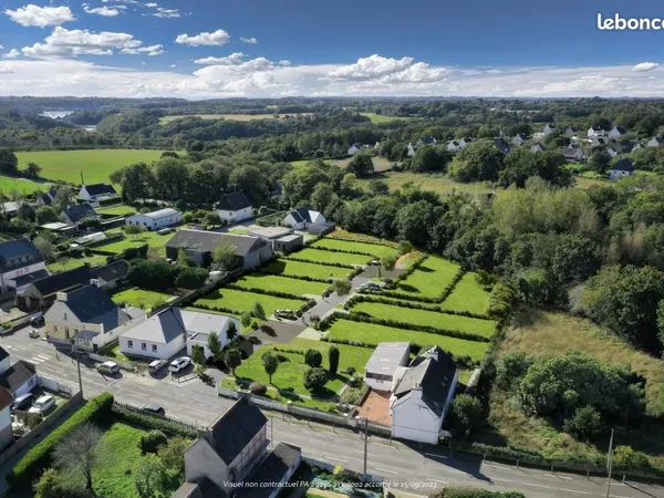 Terrain 659 m² Riec Sur Belon