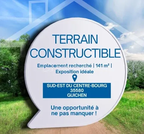Terrain 141 m²