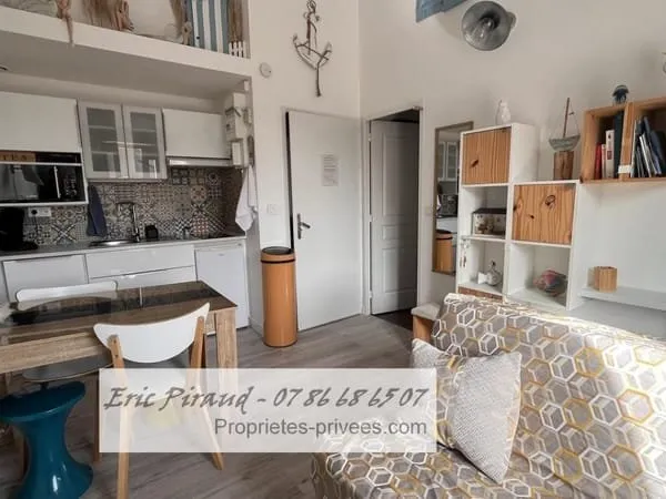 LE CROISIC - Appartement T2 de 21 m², entièrement rénové. Vendu meublé et entièrement équipé
