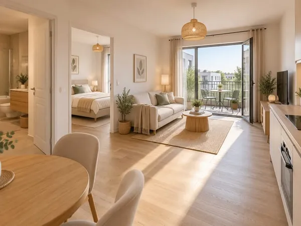 Appartement 2 pièces 39 m²