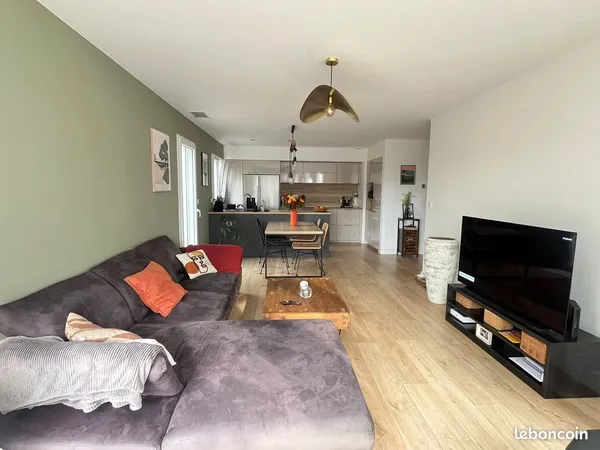Maison mitoyenne meublée 80 m² avec jardin et terrasse - Bassussarry - Dispo janvier 2027