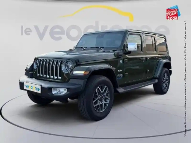 Jeep Wrangler unlimited 2.0 t 380ch 4xe overland command-trac my23 — photo 1