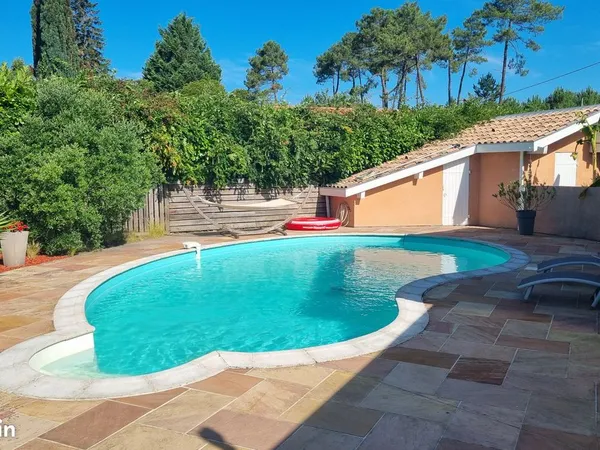 Maison 3 chambres avec piscine - Lit-et-Mixe