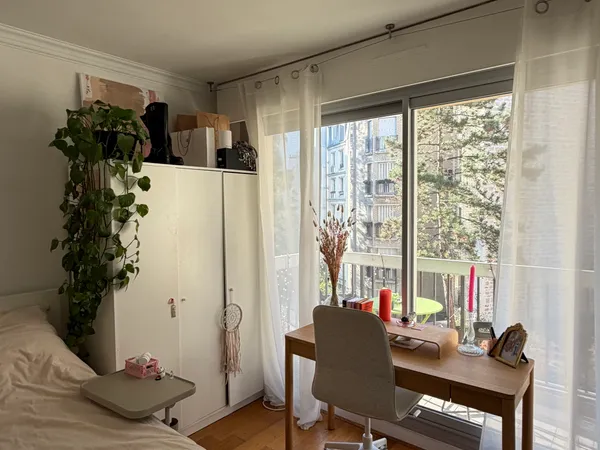 Sous-location chambre coloc' Paris 12 - 15/10 - 15/12 2026 (2 mois)