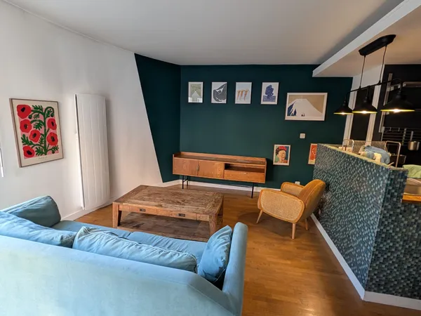 T2 meublé de 36 m² avec balcon - Suresnes / Puteaux