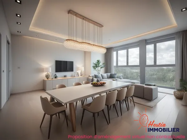 Appartement à vendre - 5 pièces - Dernier étage avec asce