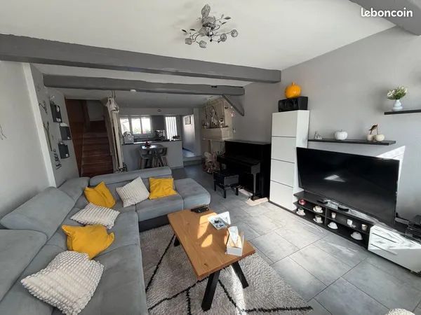 Maison 145 m² - 5 chambres, bureau, terrasse, jardin & garage