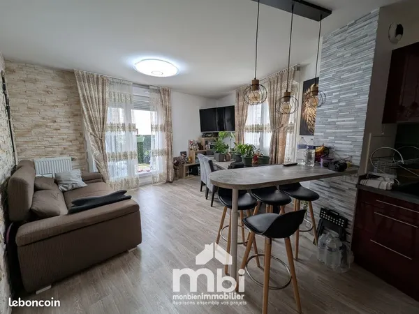 Appartement 3 pièces 58 m²