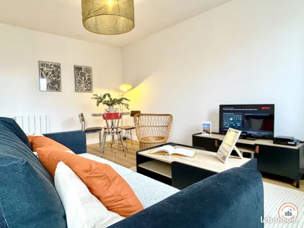 Meublé T2 47m² - Hypercentre Le Havre - Sans frais d'agence