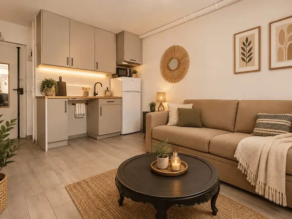 Appartement 1 pièce 15 m²