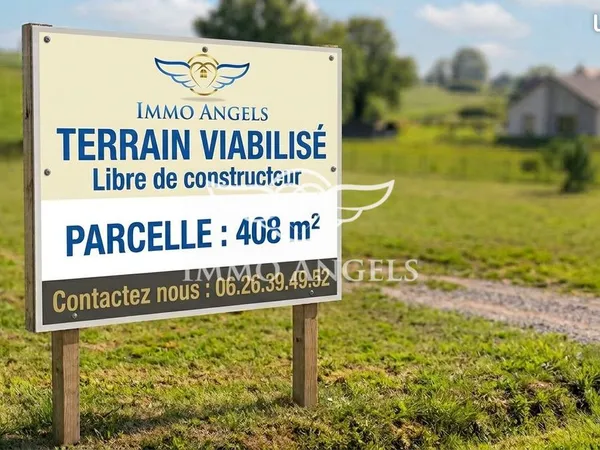 Terrain 408 m² Jard-sur-Mer
