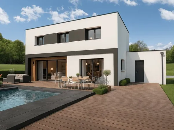 Terrain de 860m2 proche de l'odet