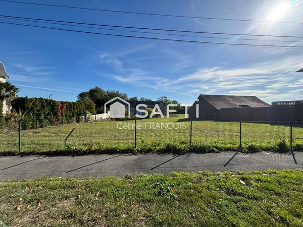 Peronne terrain de 6066 m2, multiples projet