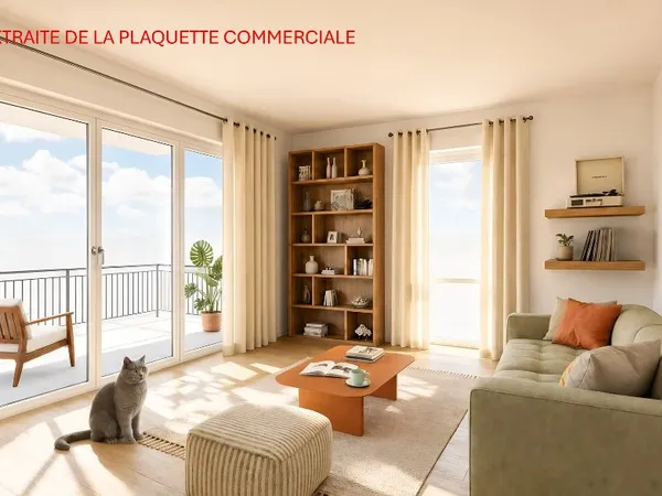 Appartement 2 pièces 43 m²
