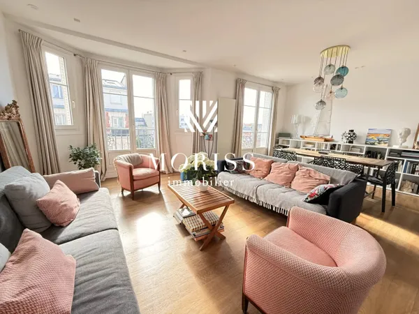 Saint-Mandé Appartement de 5 pièces + de 149 m2 + 7 m2 de balcon