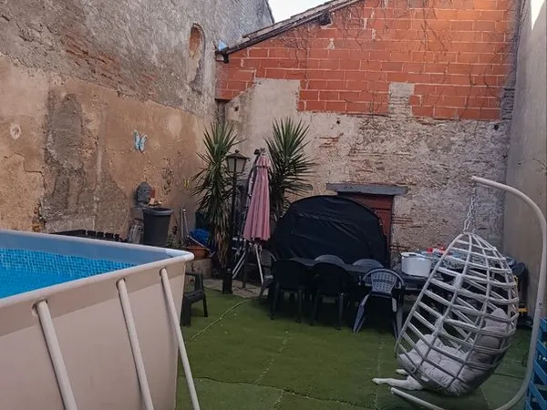 Maison avec petit jardin 6 chambres