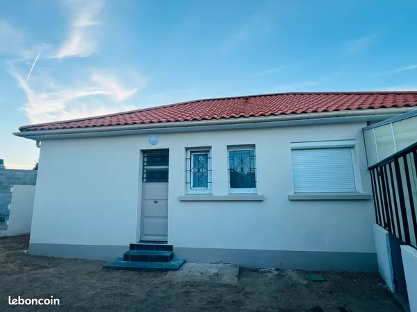 À louer maison rénovée plain pied 100 m2