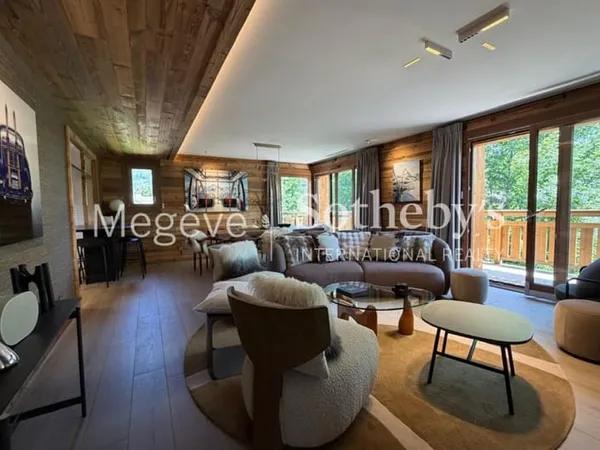 Appartement Albâtre à Megève - 3 chambres, balcon et cheminée