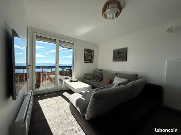 Prapoutel - Superbe T2 cabine rénové, skis aux pieds, calme, grand balcon 7 m² et vue vallée/montagn
