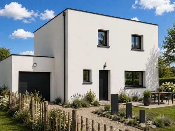 Projet de construction d'une maison 105 m² avec terrain à LANVOLLON (22)