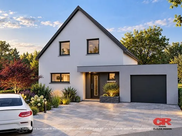 Maison NEUVE avec garage à Offendorf