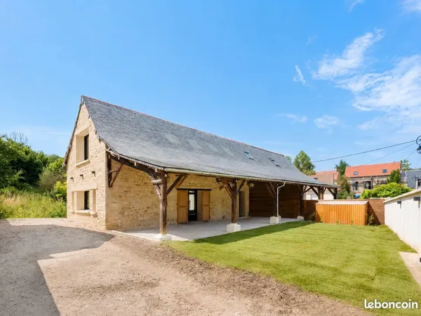 Maison en pierre rénovée