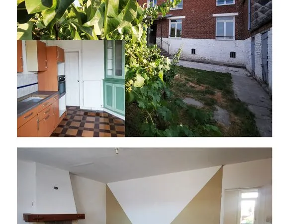 Maison 140m2. 4 chambres- Terrain 300 m2 - Anvin