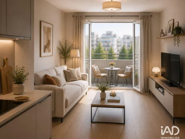 Appartement 1 pièce 34 m²