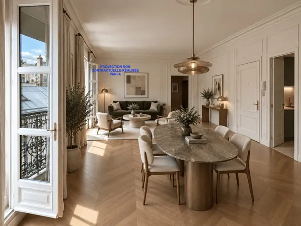 Appartement 3 pièces 53 m²