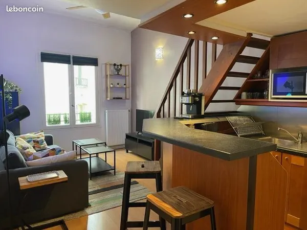 Studio 1 pièce 30 m²
