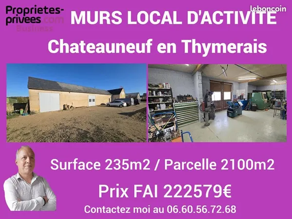 Local d'activité 235 m²
