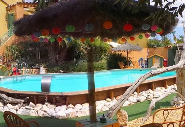 Pavillon T3 rez de jardin piscine