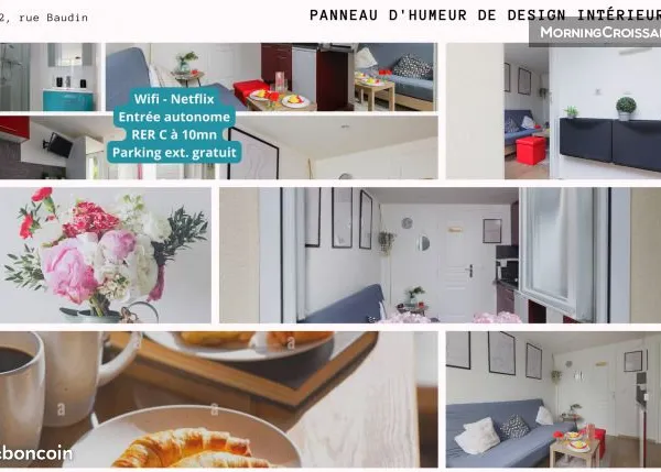Studio 1 pièce 15 m²