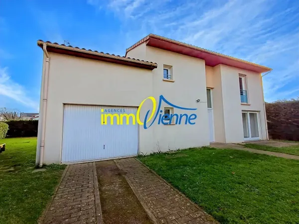 Maison familiale 133 m² - 4 chambres - Jardin clos - Garage - Mazerolles