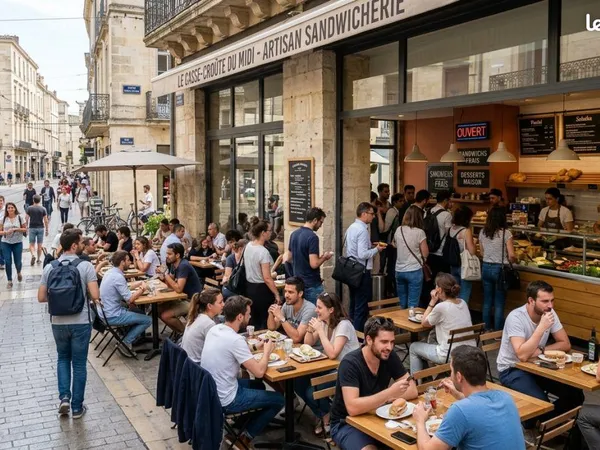 Fonds de commerce sandwicherie 90 m²