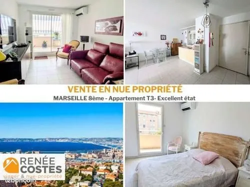 Appartement en Viager 3 pièces 60 m²